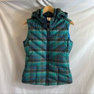 Patagonia Women’s Medium Down Plaid Vest